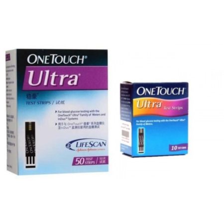 One Touch Ultra Strip 50s With Free 10s