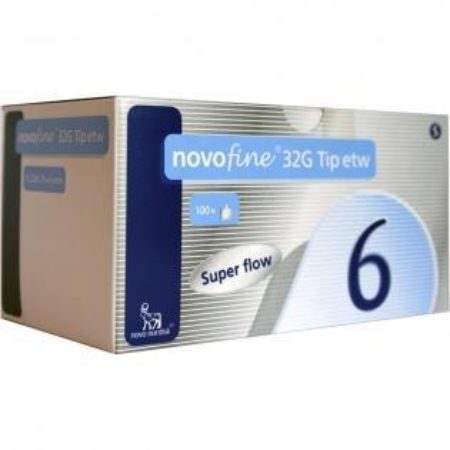 Novofine 32g 0.23/0.25x6mm 100s